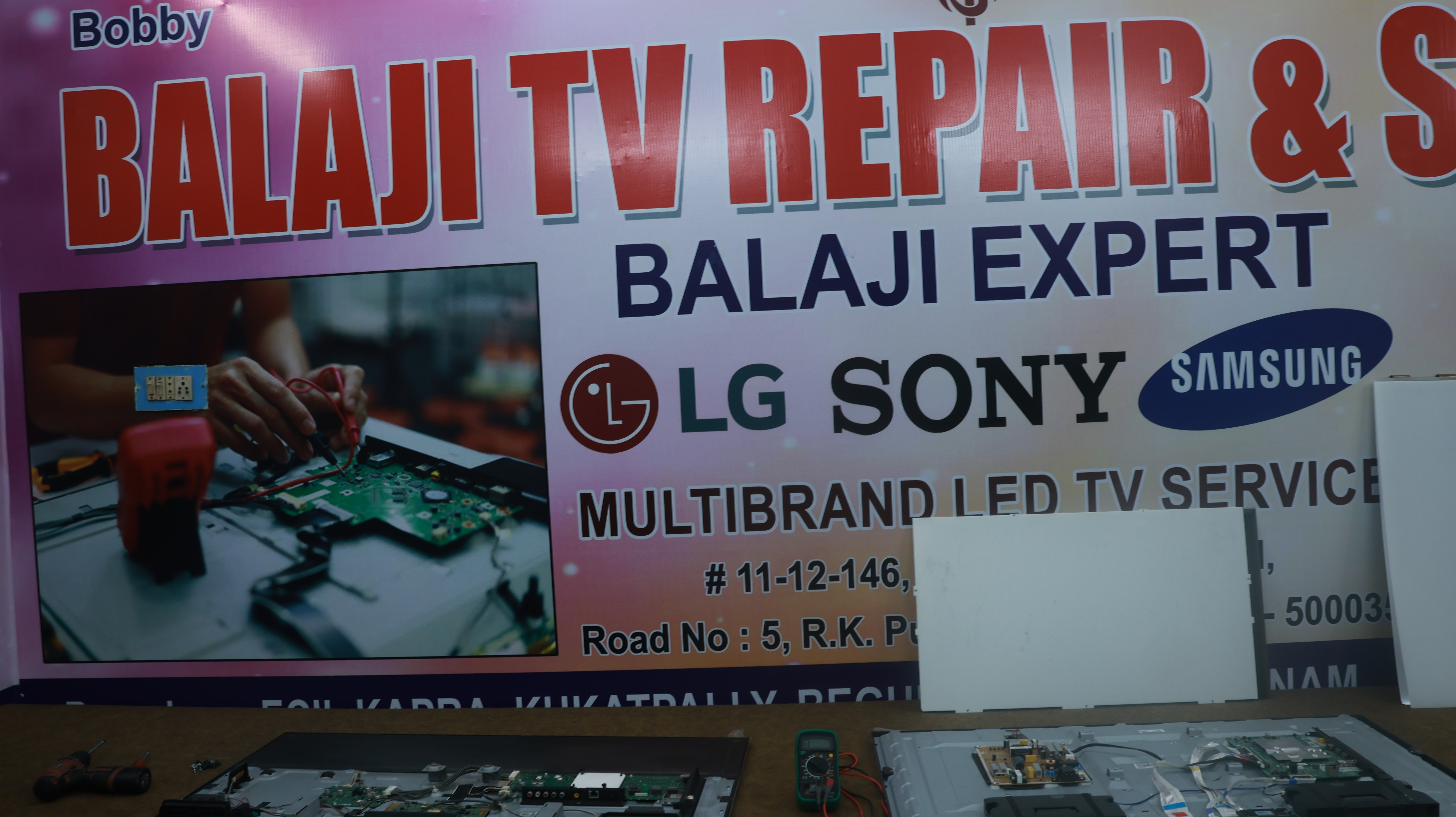 TV Repair Work 4